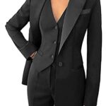 Women Pantsuits Wedding Tuxedos Party Wear Suits Formal Business Suits Black