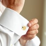 Dannyshi Cufflinks for Men Classic Wedding Business Shirt Cuff Links Silver Gold Black Set Gifts with Box (Gold)