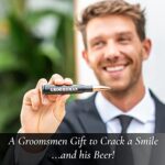 Groomsmen Gifts for Wedding – Engraved ‘GROOMSMAN’ 50 Cal Bottle Opener I Set of 1 I Groomsman Gifts for Wedding I Perfect for Groomsmen Proposal I Groomsman Proposal Gifts