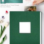 Artfeel Photo Album Self Adhesive Scrapbook Album for 3×5 4×6 5×7 8×10 Pictures,40 Pages Linen Cover with Display Window DIY Photo Book,Ideal Gifts for Family Travel Wedding Baby