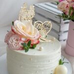 Jaciya Wedding Cake Topper Rhinestone Metal Mr and Mrs Cake Topper Wedding Bride and Groom Bridal Shower Party Wedding Cake Decorations Supplies