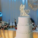GAFATORY Wedding Cake Topper Rhinestone metal mr and mrs cake topper Wedding Bride and Groom Bridal Shower Theme Birthday Party Cake Decorations Supplies