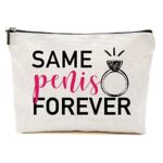 Fun Bridal Shower Gifts,Fun Engagement Gifts,Bridal Shower Gifts for Bride,Bachelorette Party Gifts- Makeup Travel Case,Makeup Bag Gifts